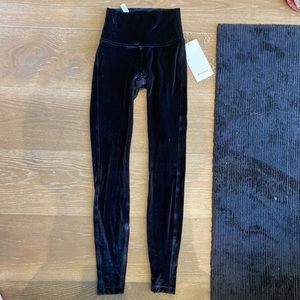 VELVET LULULEMON WUNDER UNDER LEGGINGS
